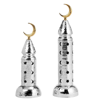 Ensemble de 2 bols en cristal couleur or pour mosquée, qualité supérieure, tailles et formes personnalisées, style moderne, décoration intérieure, prix de gros
