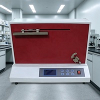 Testeur automatique de rigidité des tissus ASTM D1388 ISO 9073, équipement de test de rigidité flexionale textile, machine de test de rigidité du papier