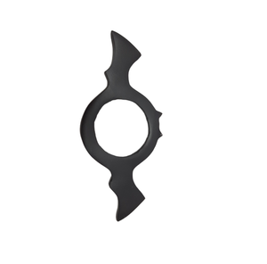 Nouveau design noir mat couleur aluminium porte-serviettes décoration de table Halloween indien fait à la main en gros en vrac - Product Image 1