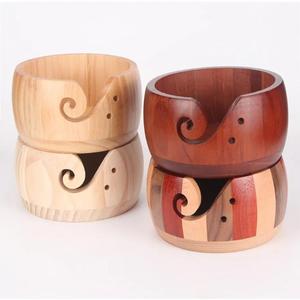 Cuenco de hilo de madera de nuevo diseño de Venta caliente para uso de punto disponible en diferentes tamaños y colores del exportador indio - Product Image 6