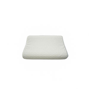 3D Cooling Airflow Groove Knitted Soft Fabric Ergonomic Natural Palm Oil Foam Core OEM ODM Manufacturer Orthopedic Pillow - Product Image 1