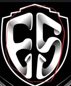 Pendentif Lettre Initiale Unisexe en Argent Sterling 925 Plaqué Rhodium avec Moissanite Sertie Griffe, Style Hip Hop Cursive - Product Image 1