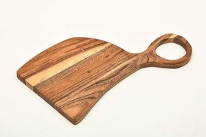Tabla de cortar de madera de grano de extremo rectangular de tamaño personalizado, segura para verduras, corte de queso, utensilios de cocina para servir - Product Image 3