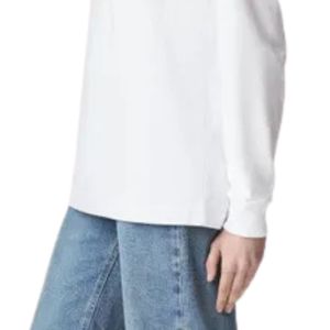 Women Casual Long Sleeve T Shirt Soft Cotton Crew Neck Solid Color Pocket <b>Top</b> Comfortable Fit - Product Image 3