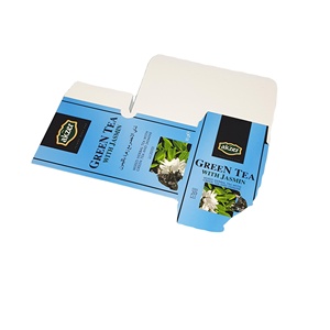 Cajas de Embalaje para Té de Hierbas con Impresión Offset Personalizada, Laminación Mate, Grabado en Relieve con Lámina Dorada, Cartón Reciclable de Alta Gama - Product Image 6