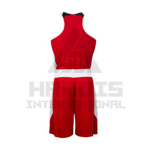 ชุดชกมวยสำหรับผู้ชายชุดชกมวยออกแบบได้ตามต้องการโลโก้และดีไซน์แบบได้ - Product Image 6