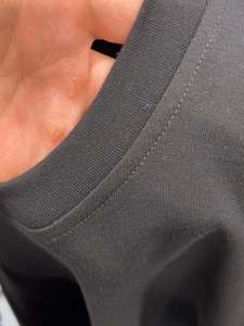 Chất Lượng Hàng Đầu Boxy Người Đàn Ông Của T-Shirts 100% Cotton Trọng Lượng Nhẹ Tees Biểu Tượng Tùy Chỉnh, Màu Sắc Và In Ấn Drop Shoulder Cộng Với Kích Thước T Áo Sơ Mi - Product Image 5