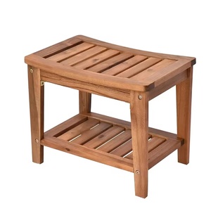 Panca da Doccia Autoportante Furaka OEM in Legno di Acacia Naturale Moderno, Resistente all'Acqua, Misure Personalizzabili, <span class=keywords><strong>Arredo</strong></span> <span class=keywords><strong>Bagno</strong></span> per Rasatura Gambe - Product Image 6