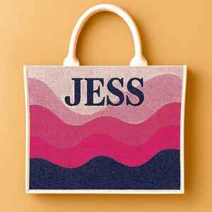 Fourre-tout perlé personnalisé, fourre-tout de mariage personnalisé, sac de perles florales, sac de mariage personnalisé, cadeau de demoiselle d'honneur, fourre-tout floral bleu, - Product Image 2