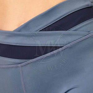 Legging de gimnasio transpirable de cintura media para mujer OEM, ropa de gimnasio de punto superventas, venta en línea - Product Image 5