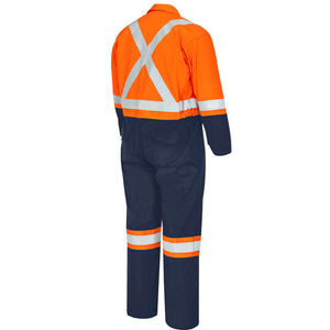 Uniforme de sécurité en polaire doux et chaud de conception de base vêtements de travail de construction uniforme de travail vêtements de protection de sécurité pour hommes - Product Image 4