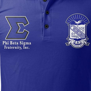 Camiseta Polo Phi Beta Sigma 1914, Algodón Piqué 220 GSM, Bordado Chenille, Divine Nine, Fraternidad Griega, Ropa Vintage para el Campus - Product Image 4