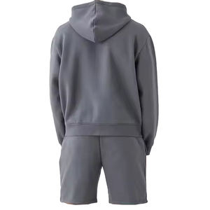 Conjunto de Sudadera con Capucha y Camiseta de Manga Larga Personalizada para Hombre, Talla Grande, Estilo Casual y Deportivo para Otoño - Product Image 4