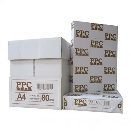 多目的ホワイトA4サイズオフィス印刷用紙/PPCa4コピー用紙80gsm/PpcA4コピー用紙