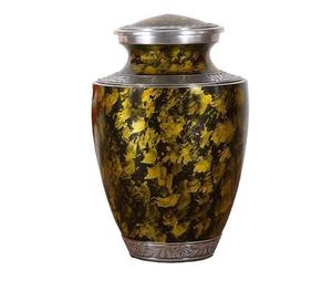 Urna de cremación de aluminio hecha a mano para cenizas humanas Urnas decorativas funerarias para adultos para cenizas humanas Adulto - Product Image 1