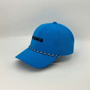 Gorra de golf transpirable con logo personalizado de fábrica directa, gorra de golf de 5 paneles de alto rendimiento, gorra deportiva perforada con corte láser, snapback, Vietnam - Product Image 3