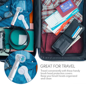 Refreshing Clean 4pcs Soft Dupont Nylon Oral Refill Electric <b>Toothbrush</b> <b>Head</b> for Hotel & Household Use - Product Image 5