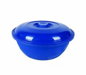 Recipiente de Plástico Azul con Tapa para el Hogar, Marca ANAX, Polipropileno, Capacidad de 1-20 Litros, Resistente a Grietas y Fugas - Product Image 4