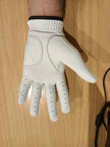 Guante de golf de cuero Cabretta blanco 2025 Guantes de golf de cuero Cabretta al por mayor Transpirable para deportes y rendimiento al aire libre - Product Image 3