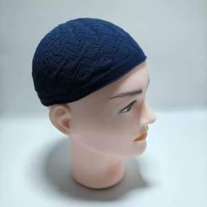 Men's New Style Melon Skin Knitted <b>Hat</b> Breathable Summer <b>Hat</b> with Arabian Style Thin Weekly <b>Hat</b> - Product Image 3