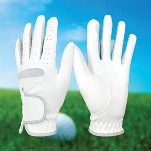 Meilleure vente Main gauche Respirant Personnalisé Premium Haute Qualité Pro Golf Doux Véritable Cabretta Gants de golf en cuir de mouton - Product Image 5