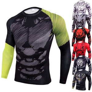 Venta al por mayor, diseño personalizado, logotipo personalizado disponible, impresión por sublimación, licra, poliéster, protector de compresión MMA - Product Image 5