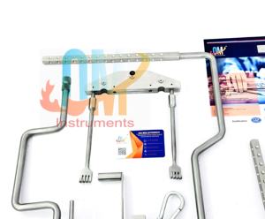 Système de rétracteur Skyhook RULTRACT de qualité professionnelle, manuel, en acier inoxydable de qualité médicale, pour chirurgie cardiovasculaire - Product Image 3