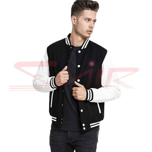 Veste de baseball en molleton de laine/polyester de haute qualité, style streetwear, réversible, imperméable, respirante, toile, nouveau design - Product Image 3