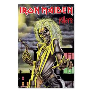 Iron Maiden Heavy Metal Band <b>Poster</b> Modern Design Style Eddie Killers Portrait 61x91.5 cm Paper <b>Poster</b> - Product Image 3