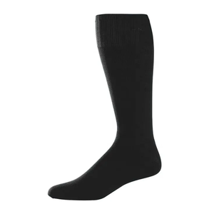 Vente en gros de chaussettes de conception de couleur blanche simple et solide personnalisées OEM de football américain chaussettes de couleur blanche personnalisées 2024 - Product Image 2