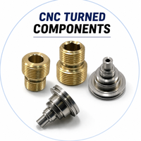 Services de tournage CNC et d'électroérosion à fil pour pièces de tournage en aluminium, acier inoxydable et laiton de haute précision, fabrication OEM en petits volumes et en grande série
