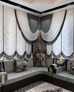 Sièges au sol orientaux, canapé ethnique, canapé Majlis arabe, canapé de style ottoman, ensemble Jalsa arabe, sièges au sol orientaux de luxe - Product Image 4