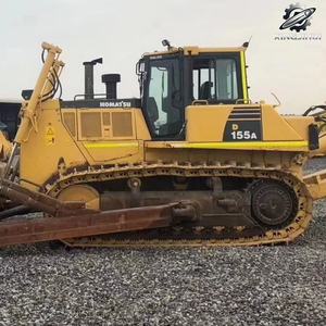 Bulldozer sur chenilles Komatsu D155 d'occasion, 41 tonnes, capacité de la benne de 11 m³, marque japonaise d'origine, grand bulldozer avec ripper, certifié CE - Product Image 3