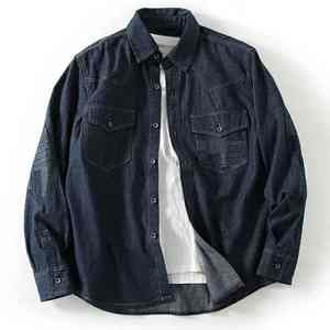 Ventes en gros en Europe et en Amérique, vestes en jean personnalisées avec logo, vestes en jean unies personnalisées, effet délavé, effet acide, vente chaude 2024, veste en jean pour hommes - Product Image 1