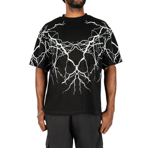 Premium <b>White</b> Acid Wash Heavyweight T Shirt Men Oversized Streetwear <b>Plain</b> Blank <b>Tee</b> Thick Rib Neck Custom Print MAANIFY - Product Image 1