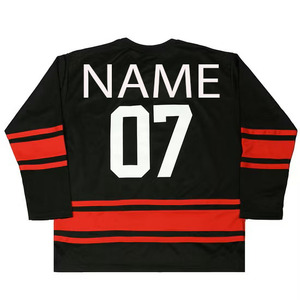 Maillot de hockey réversible en polyester 100 % cousu de qualité supérieure pour hommes, personnalisable, ensemble de sport pour le hockey sur glace - Product Image 4