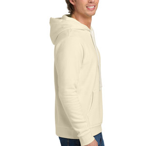 Bella + Canvas 3719 Sudadera con capucha supersuave con bolsillo de canguro Logotipo de impresión de ajuste regular Sudaderas con capucha de etiqueta privada de color sólido - Product Image 5