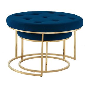2025 Best Selling Modern Furniture Marble Top Black Finished Metal Frames Glass Top Side Table Furniture At Wholesale Price - Product Image 6