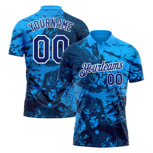 Maillot respirant de haute qualité, imprimé par transfert thermique sur toute la surface, design personnalisé, pour vêtements de sport pour hommes, manches courtes - Product Image 1