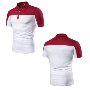 RUIQUWIN Camiseta Deportiva Casual de Verano para Hombre, de Secado Rápido, Transpirable, Talla Grande, con Botones, Manga Corta, Tejida - Product Image 2