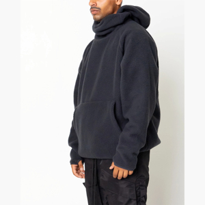 Jersey grueso con forro de Sherpa para hombre, sudadera Coreana de algodón con capucha, sudadera de lana cálida de invierno para entrenamientos atléticos, diseñador bordado - Product Image 4