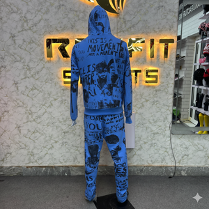 Dernier modèle imprimé personnalisé Dernier style à bas prix Survêtement à fermeture éclair pour hommes Style unique Nouveau design Survêtements pour hommes - Product Image 2