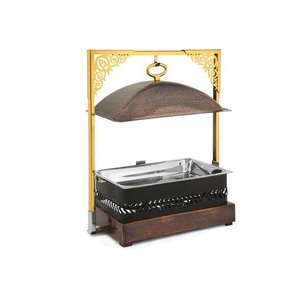 Best Quality <b>Food</b> <b>Warmer</b> Chafing Dish Hotel Catering Usage Equipment Copper Chafing Dish <b>Buffet</b> <b>Server</b> Chafing Dishes - Product Image 6