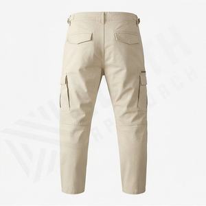 Pantalones Cargo de Algodón para Hombre, Talla Grande, Estilo 2025, Multibolsillos, Transpirables, Color Personalizado, Duraderos, para Exteriores - Product Image 2