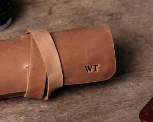 Sac de voyage en cuir véritable de luxe pour un usage quotidien, imperméable et antichoc, pour organiser les câbles, le chargeur USB, le stockage, OEM LCO-0054 - Product Image 2