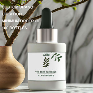 ผลิตภัณฑ์ดูแลผิวแบบ OEM แบรนด์ส่วนตัว เซรั่มซ่อมแซมผิว ลดรอยสิว เรตินอล ทีทรี เซรั่มลดสิว - Product Image 2