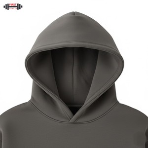 เสื้อฮู้ดแบบสวมหัวสำหรับผู้ชายใน300gsm ฤดูหนาวผ้าคอตตอนใส่ในท้องถนนดีไซน์แบบกำหนดเองได้ - Product Image 4