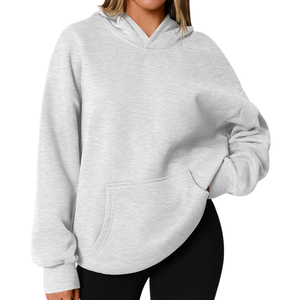 Activités hivernales de plein air Streetwear décontracté Chiffres à épaules tombantes Respirant Eco-friendly Hoodies Knitted Hoodie For Women's - Product Image 4