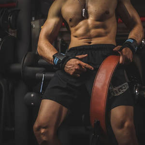 สายรัดข้อมือนีโอพรีนสำหรับชายและหญิงผ้ากันลื่นออกแบบโลโก้ได้ตามต้องการสี - Product Image 3