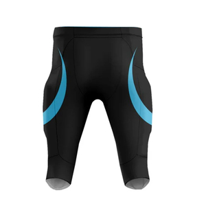 Fajas de fútbol integradas personalizadas Pantalones cortos de compresión acolchados para jóvenes Mejor venta Precio barato Pantalones integrados de fútbol americano - Product Image 3